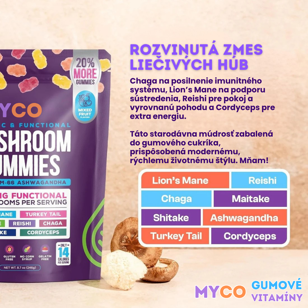 Myco – Gumové Vitamíny