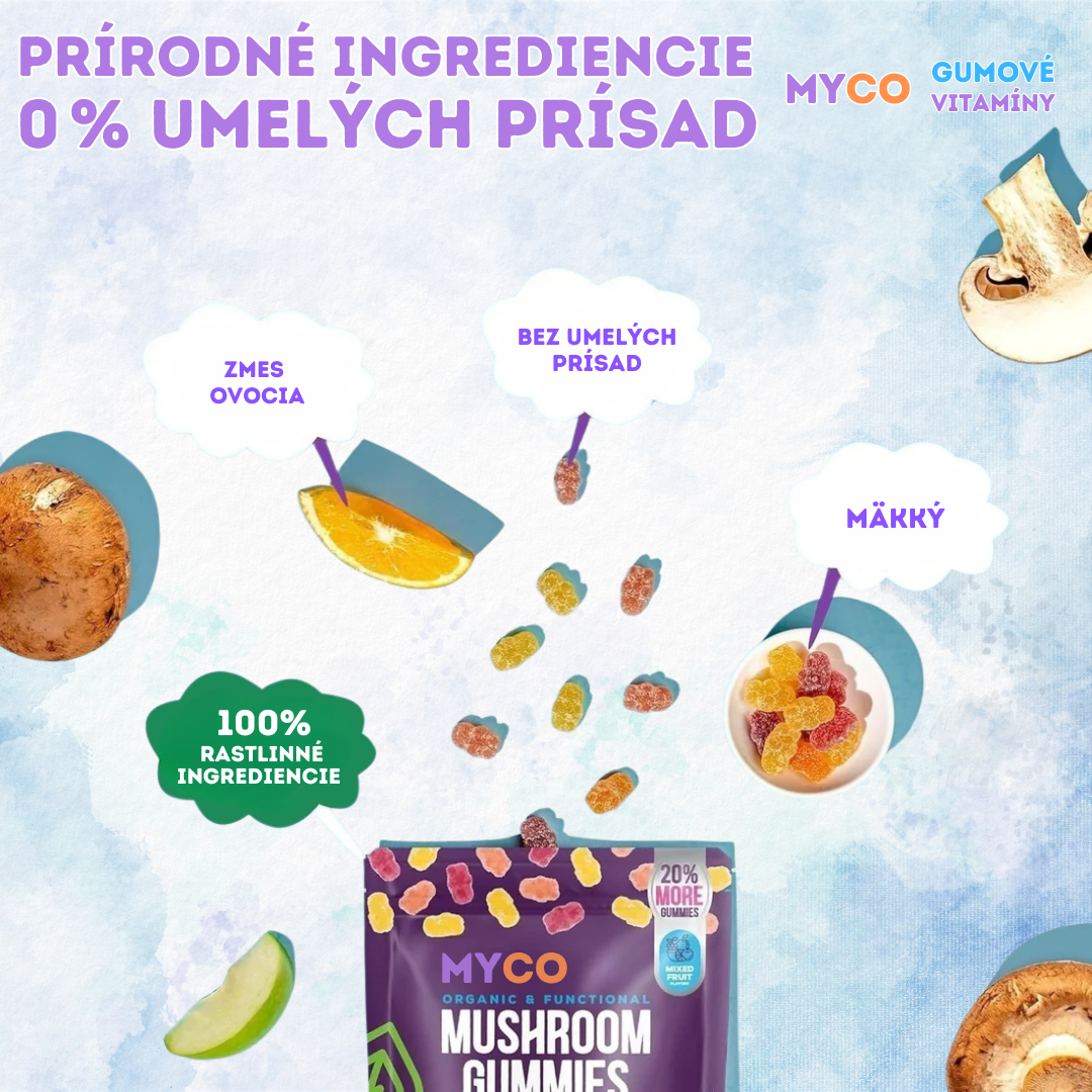Myco – Gumové Vitamíny